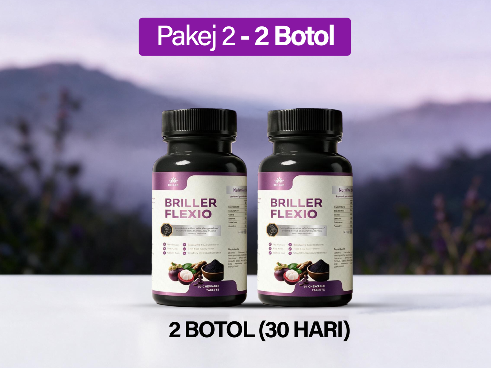 Pakej B Briller Flexio 2 botol